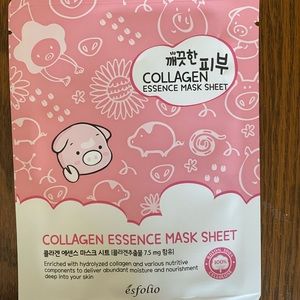 Esfolio Korean Collagen Essence Face Mask - 3PK